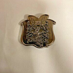 Underground Sound Belt Buckle Lighting Bolt Lady Boom Box Radio